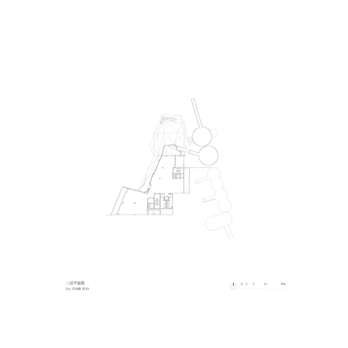 BIM建筑|濮公山地质（石灰矿）博物馆 / 华中科技大学建筑与城市规划学院李保峰教授工作室