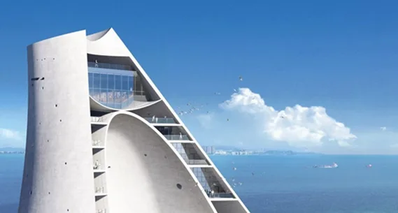 BIM建筑|开放建筑工作室展示“太阳塔”设计