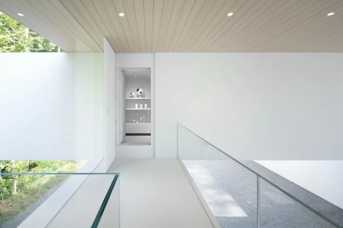 BIM建筑|日本长野极简酒店 Culvert，预制混凝土隧道 / nendo