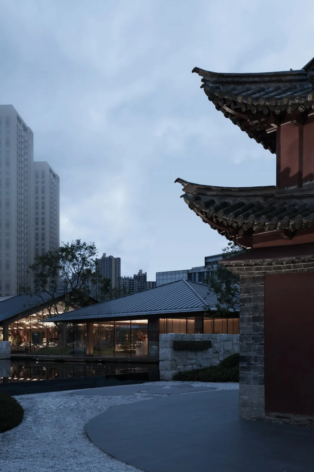 BIM建筑|昆明草海文星楼公园项目 / XAA建筑事务所詹涛工作室
