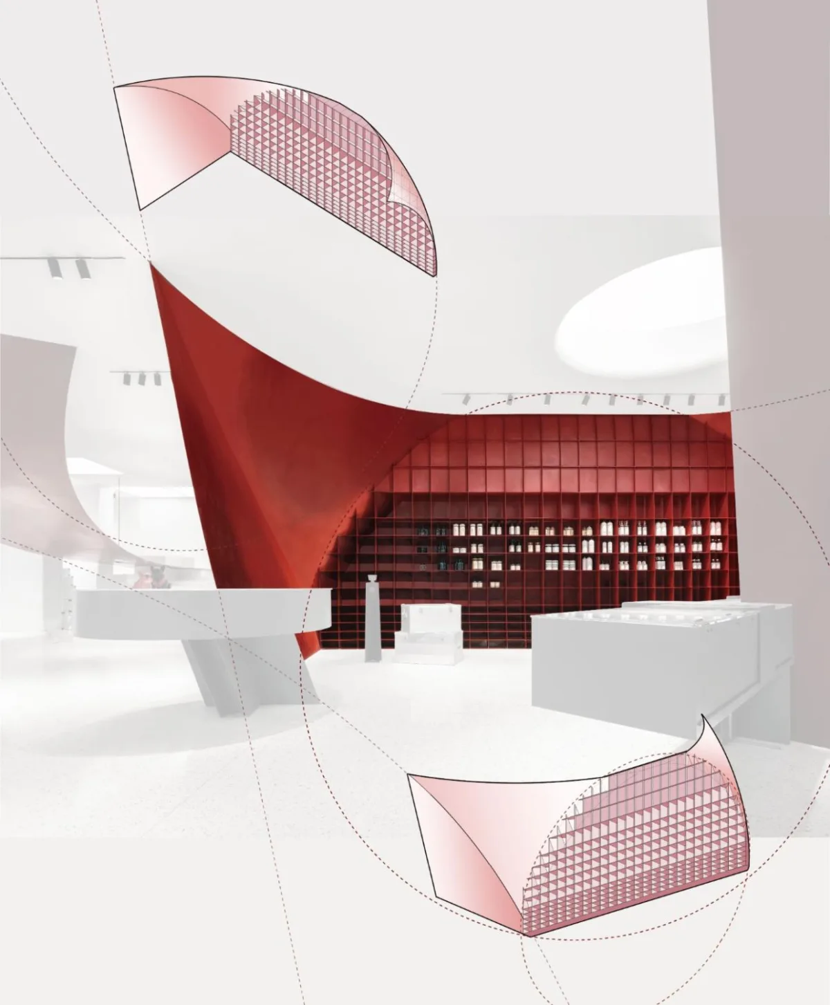 BIM建筑|AIRMIX生活方式概念店 / SpActrum谱观