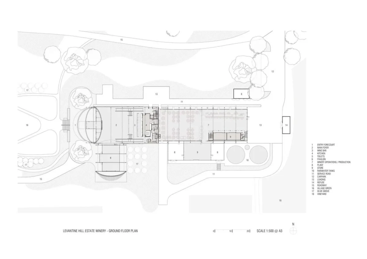 BIM建筑|Levantine Hill Estate酒庄 / Fender Katsalidis Architects