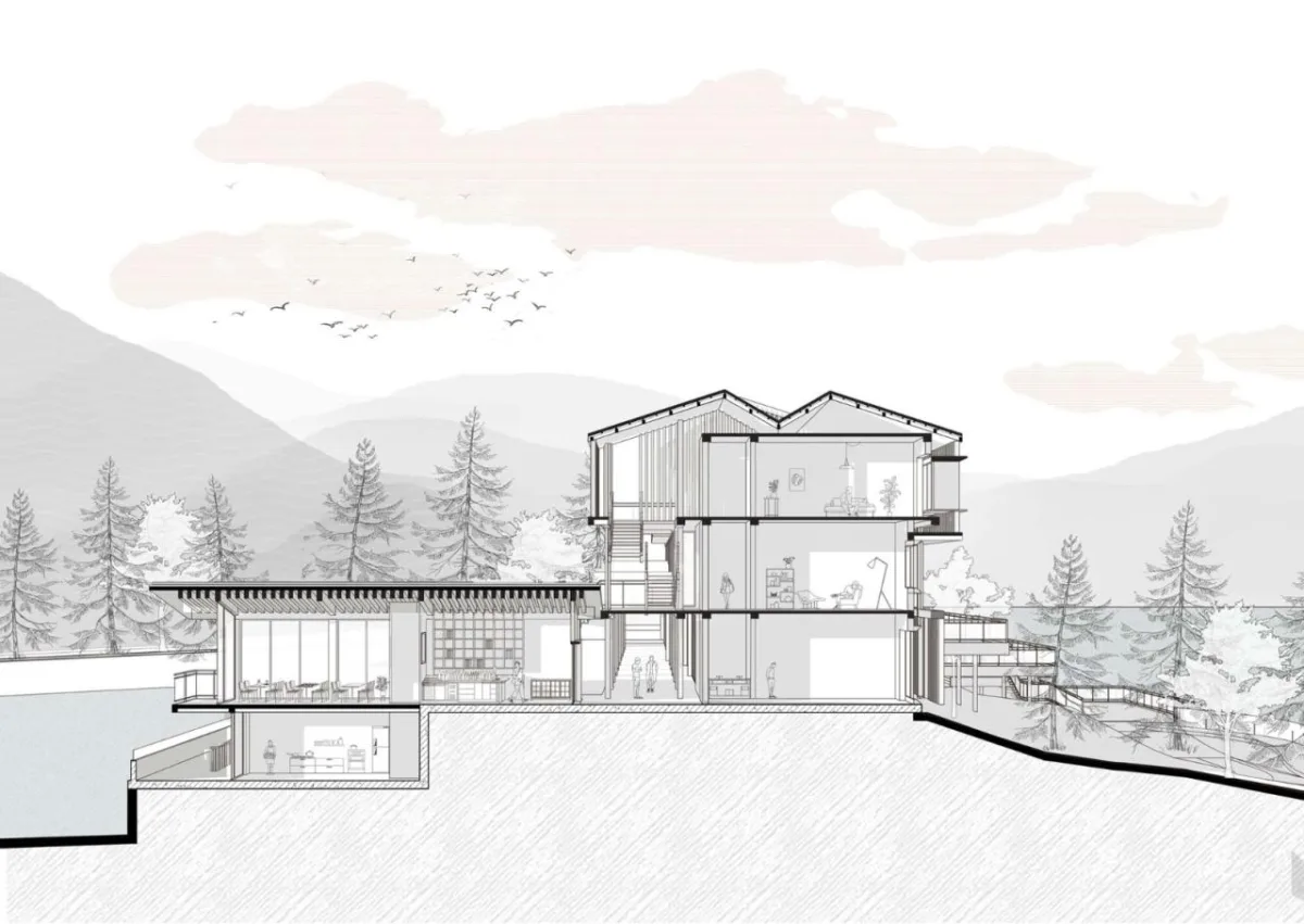 BIM建筑|明月湖沙金小学改造 / 重庆悦集建筑设计事务所