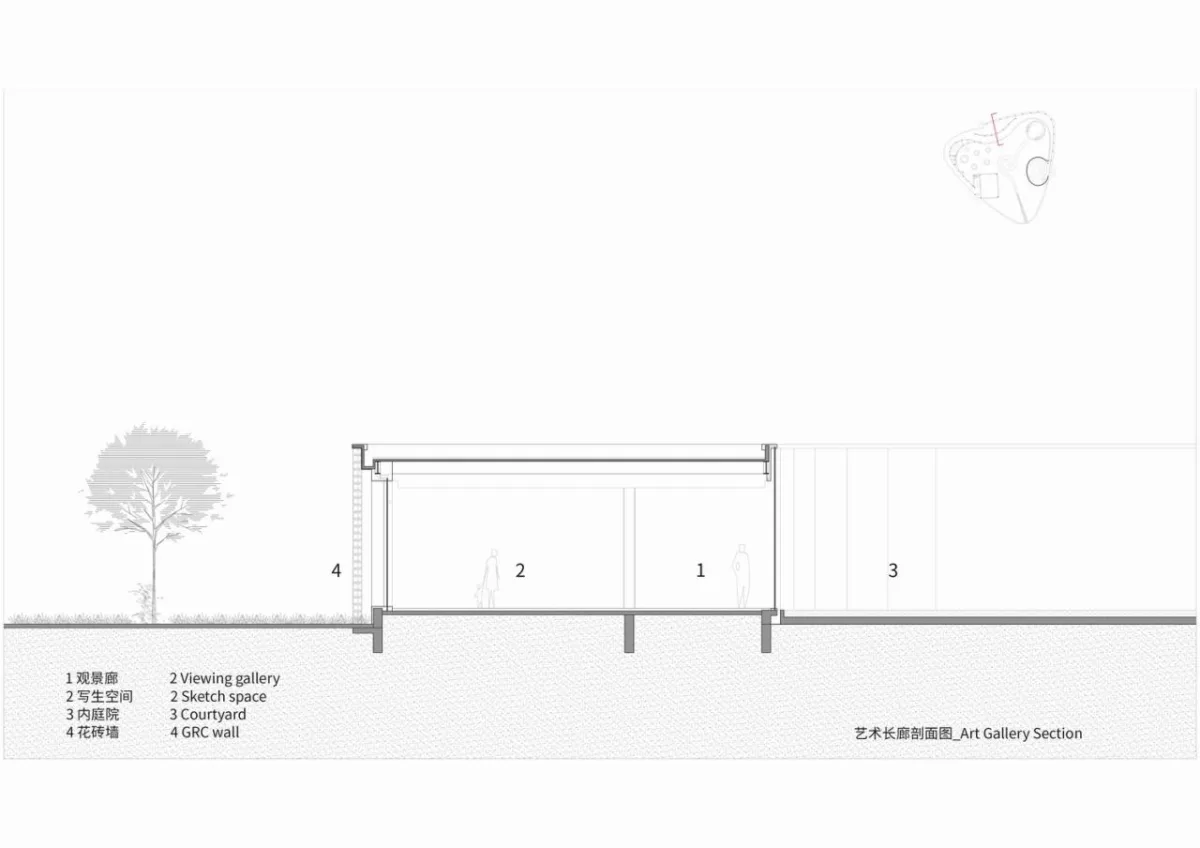 BIM建筑|独白美术馆 / Wutopia Lab