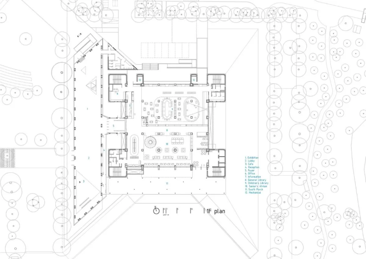 BIM建筑|屏东市公共图书馆 / MAYU architects