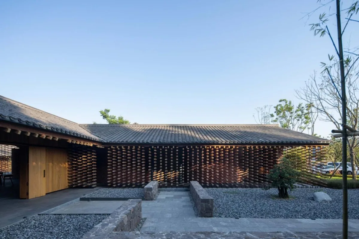BIM建筑|山水柴院 / 米思建筑
