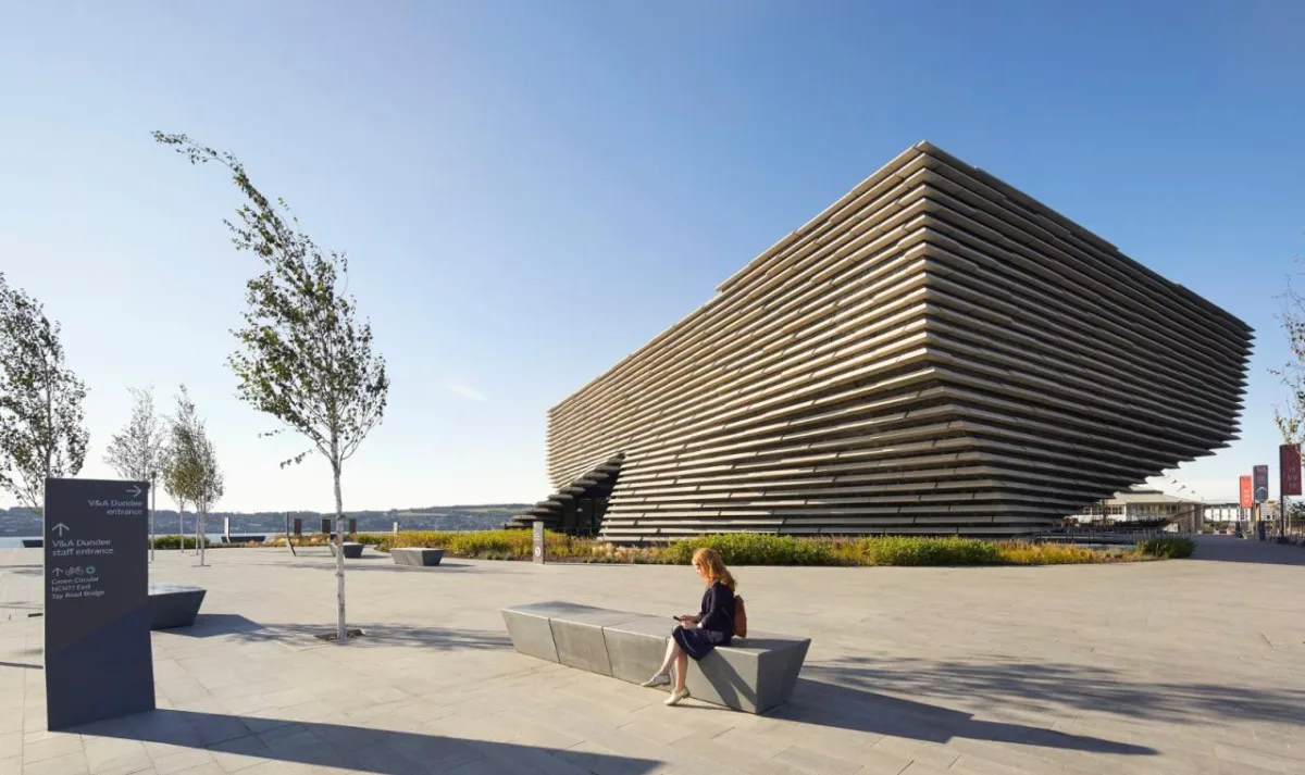 BIM建筑|英国邓迪 V&A 博物馆 / 隈研吾建筑都市设计事务所