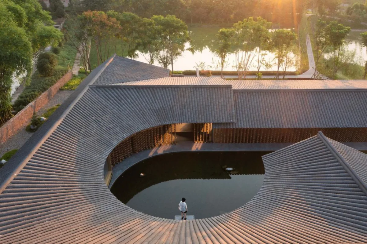 BIM建筑|山水柴院 / 米思建筑