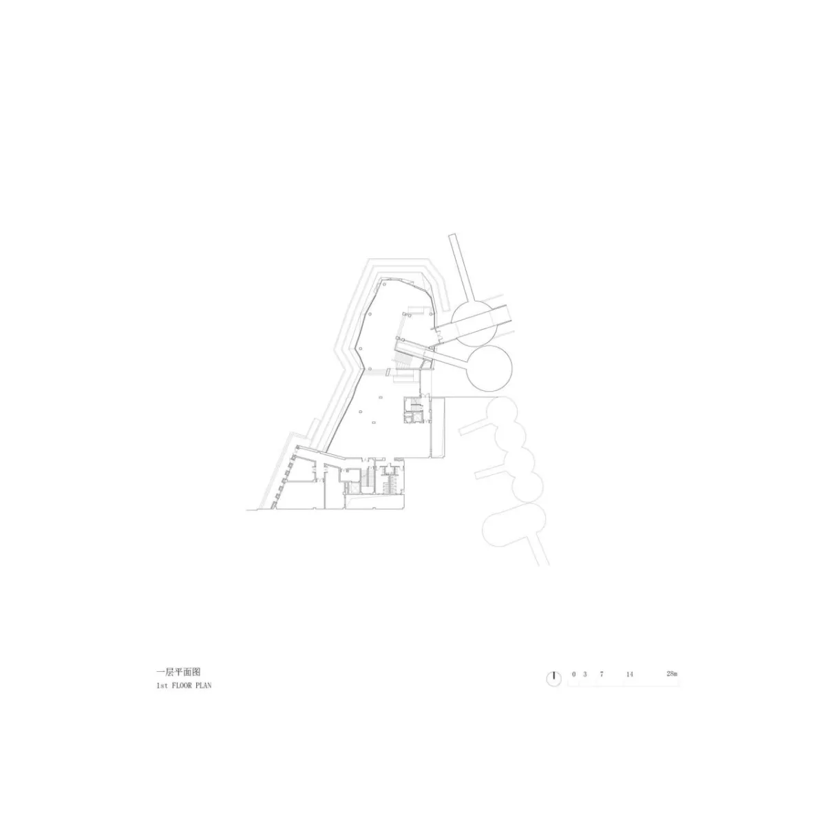 BIM建筑|濮公山地质（石灰矿）博物馆 / 华中科技大学建筑与城市规划学院李保峰教授工作室