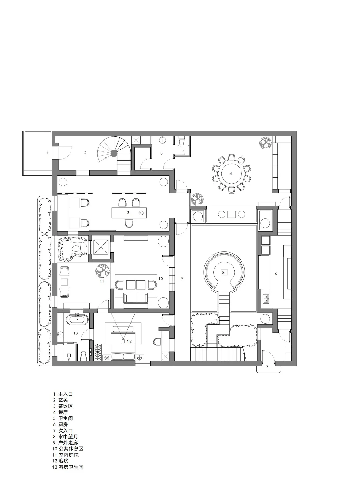 BIM建筑|传统当代化系列：观自在 · 城乡自宅 / TANZO天作王大泉