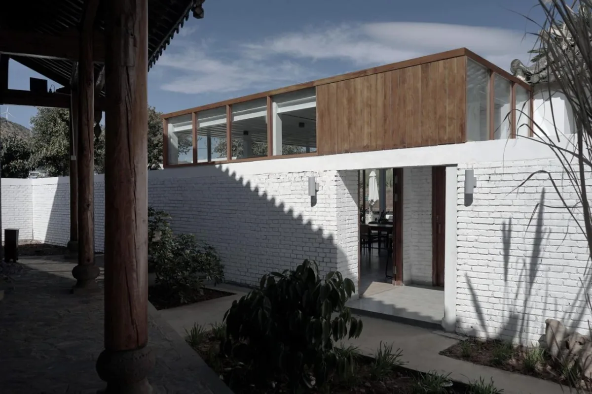 BIM建筑|建造：立足于现实-村里的隐山岚 / 合造社