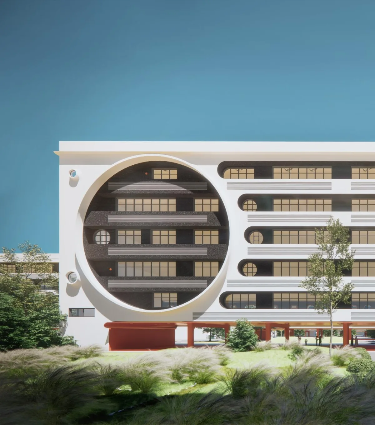 BIM建筑|未来者校园：西部（重庆）科学城未来校园国际竞赛 / 王俊宝DIKA