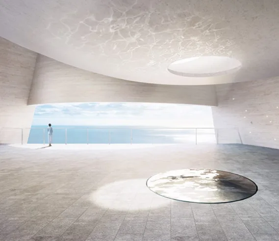 BIM建筑|开放建筑工作室展示“太阳塔”设计
