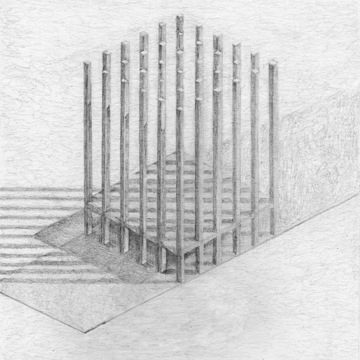 BIM建筑|只有结构，未命名的作品 / Pezo von Ellrichshausen