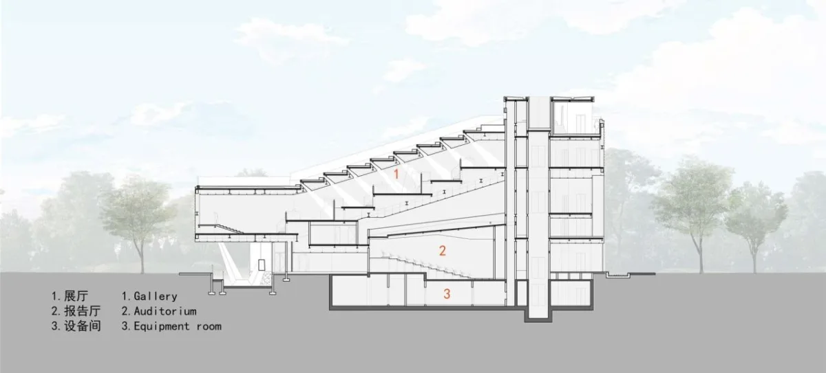 BIM建筑|绿谷艺术中心 / 山水秀建筑事务所