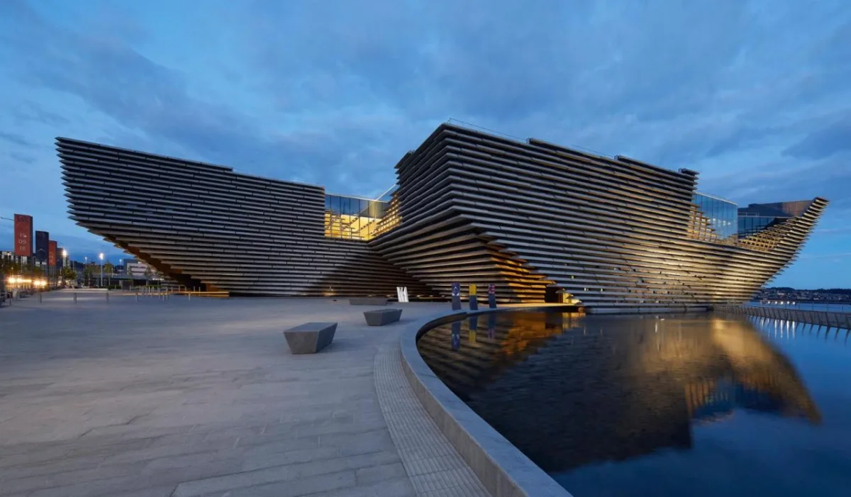 BIM建筑|英国邓迪 V&A 博物馆 / 隈研吾建筑都市设计事务所