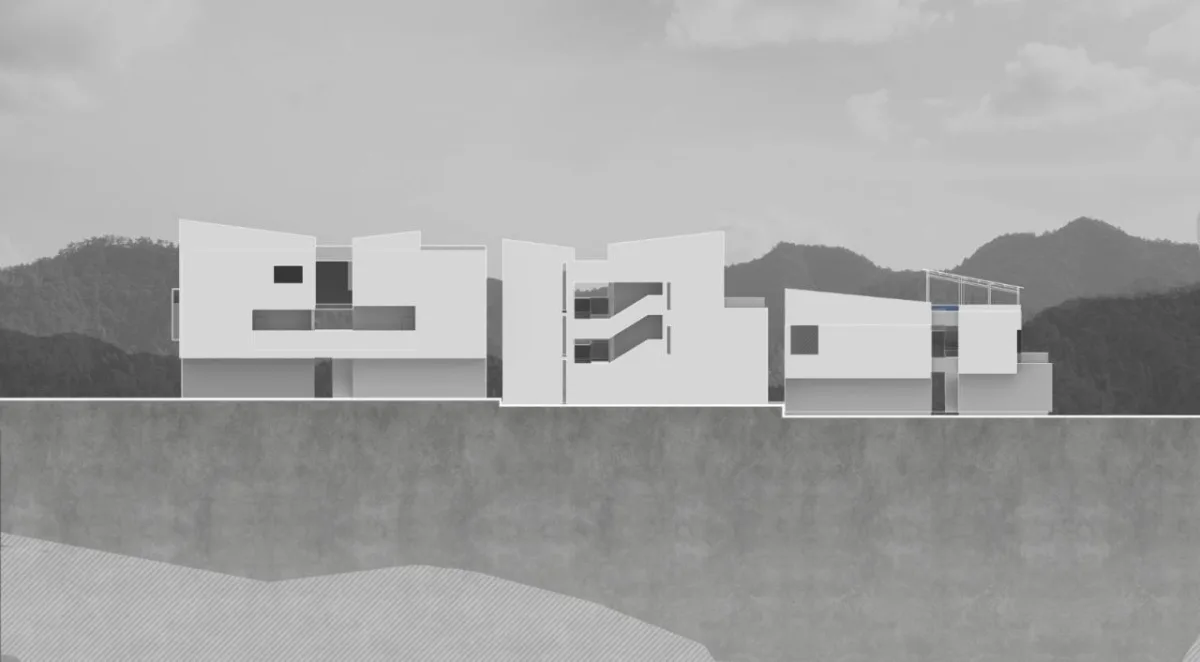 BIM建筑|岐院：山川 · 素屋 · 窗，千岛湖 / 平介设计
