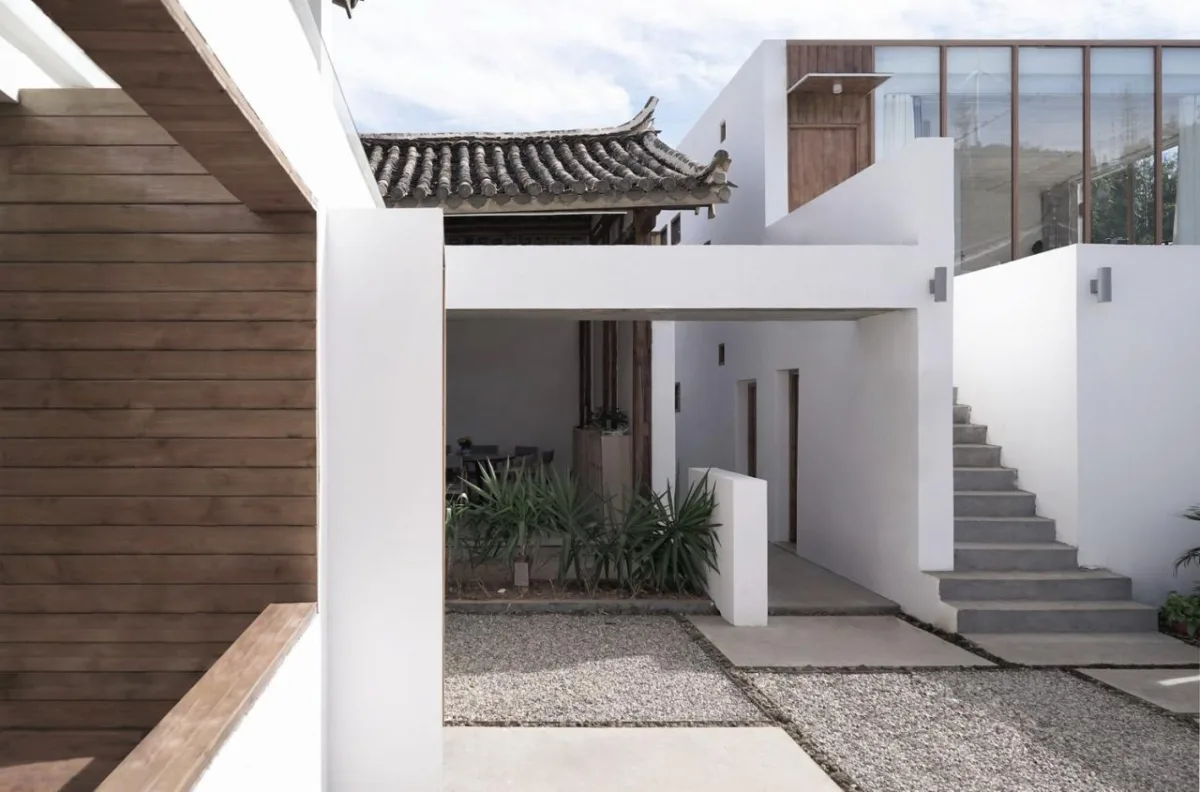 BIM建筑|建造：立足于现实-村里的隐山岚 / 合造社