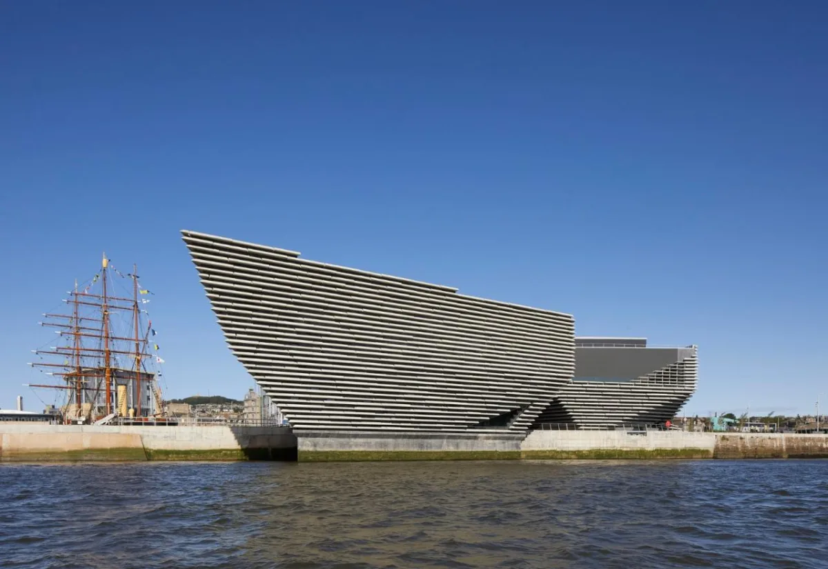 BIM建筑|英国邓迪 V&A 博物馆 / 隈研吾建筑都市设计事务所