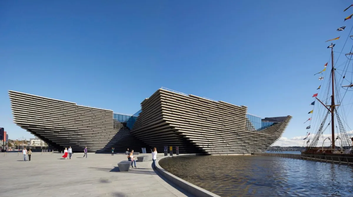 BIM建筑|英国邓迪 V&A 博物馆 / 隈研吾建筑都市设计事务所