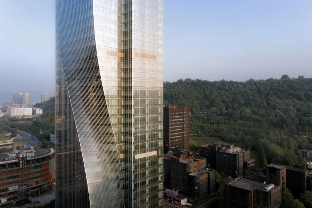 BIM建筑|重庆高科太阳座 / Aedas