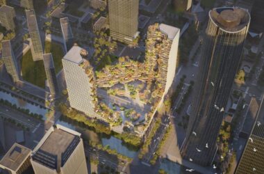 BIM建筑|高空峡谷：南京绿洲大厦 / MVRDV 中标-BIM建筑网