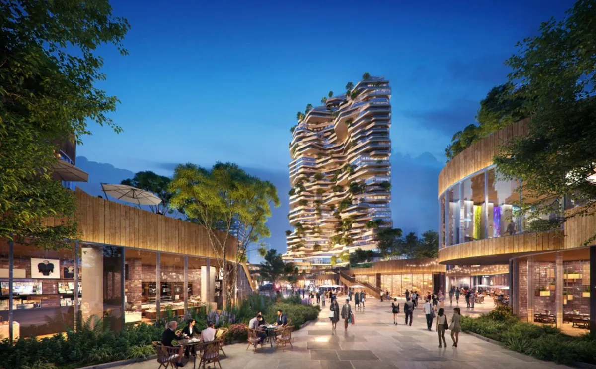 BIM建筑|高空峡谷：南京绿洲大厦 / MVRDV 中标