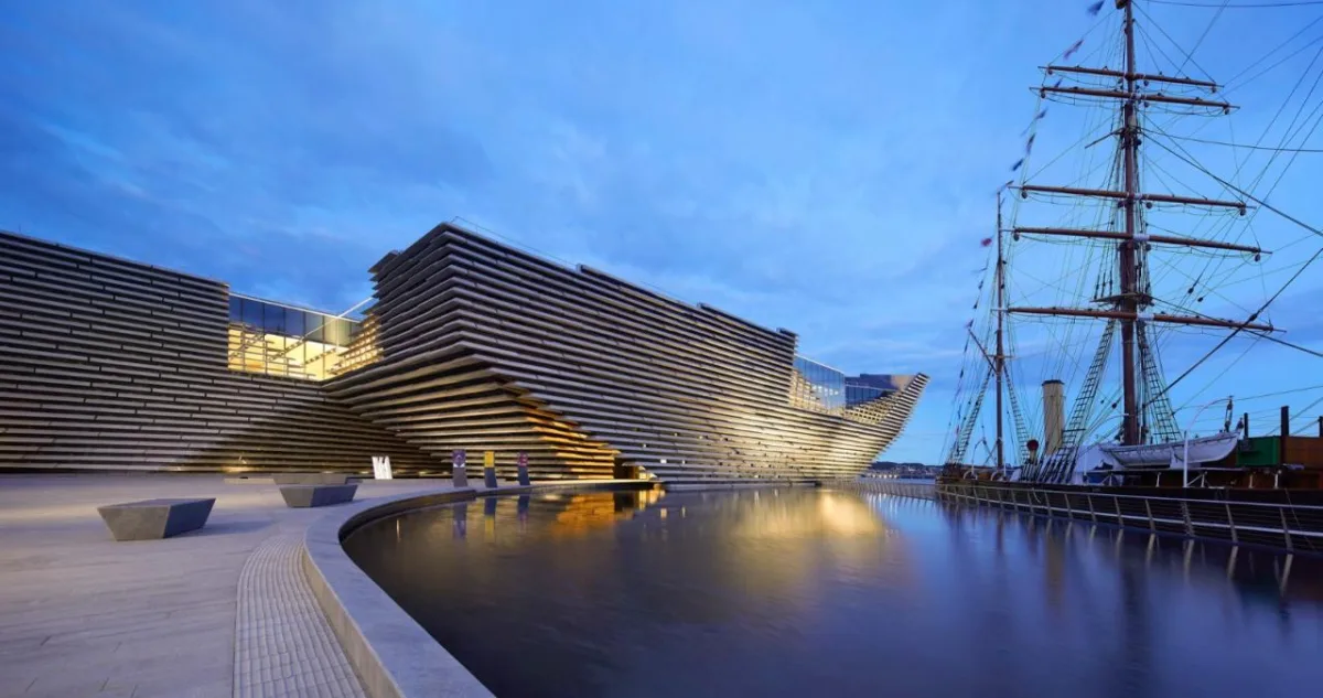 BIM建筑|英国邓迪 V&A 博物馆 / 隈研吾建筑都市设计事务所