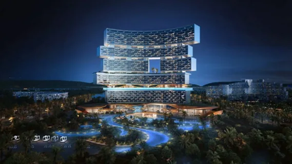 BIM建筑|奥雷·舍人在三亚设计带空中花园的地平线酒店