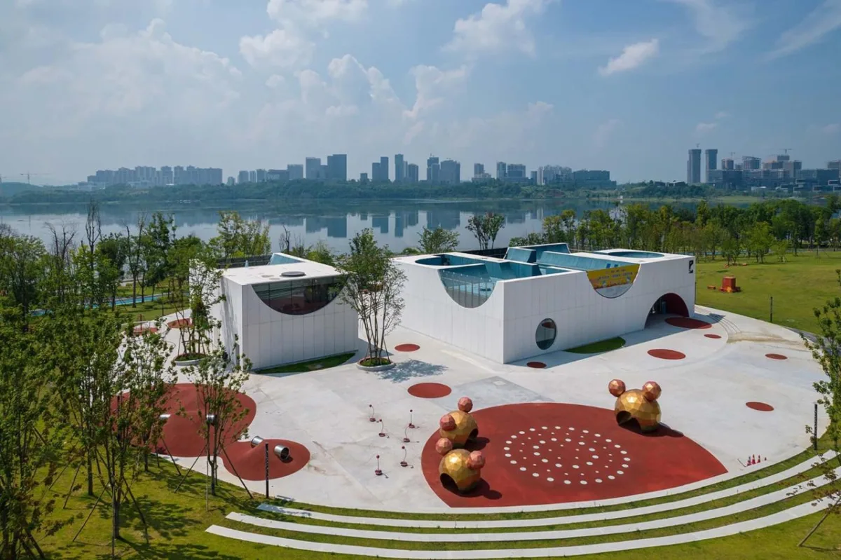 BIM建筑|方.fun 兴隆湖儿童艺术中心 / 相对建筑