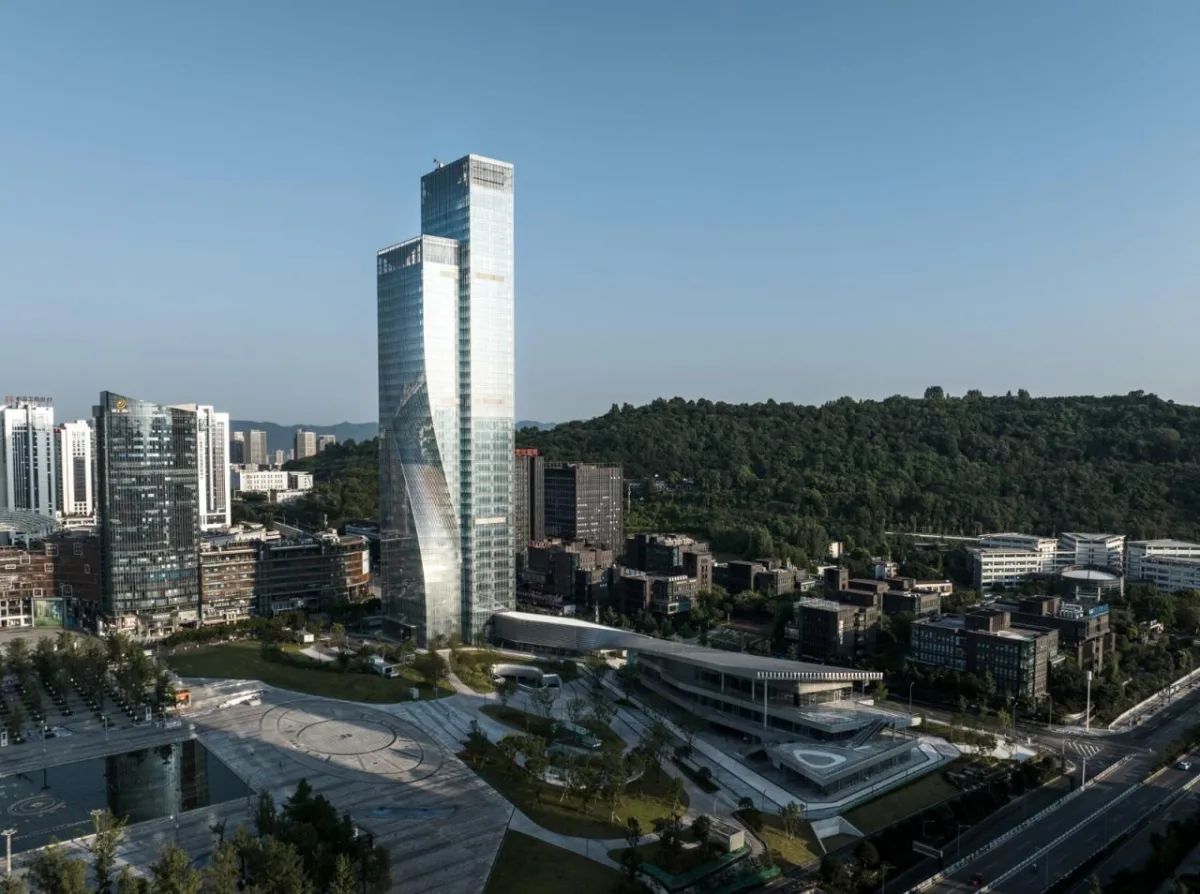 BIM建筑|重庆高科太阳座 / Aedas