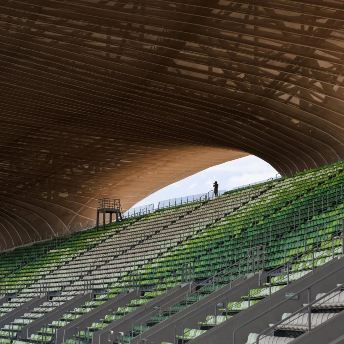 BIM建筑|全球最大覆土建筑群设计：“消失的体育场”/ MAD马岩松