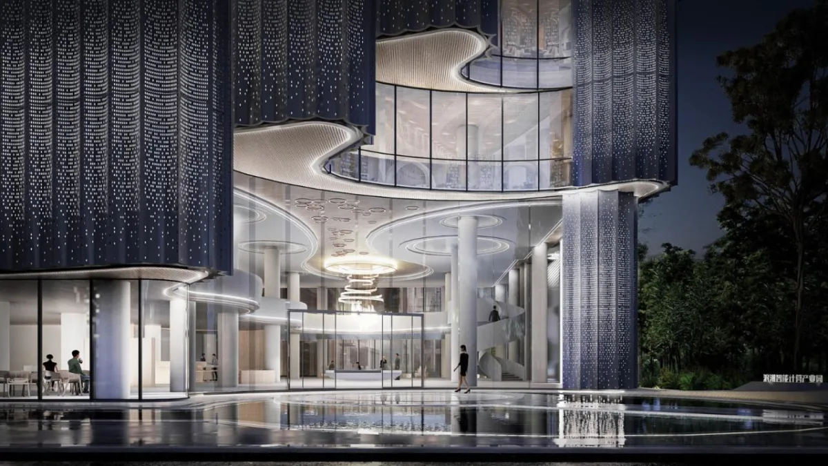 BIM建筑|现代生态复合城市综合体 / UA尤安设计