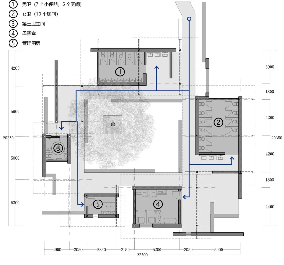 BIM建筑|厕所革命：一件关键的小事 / 繁星建筑工作室
