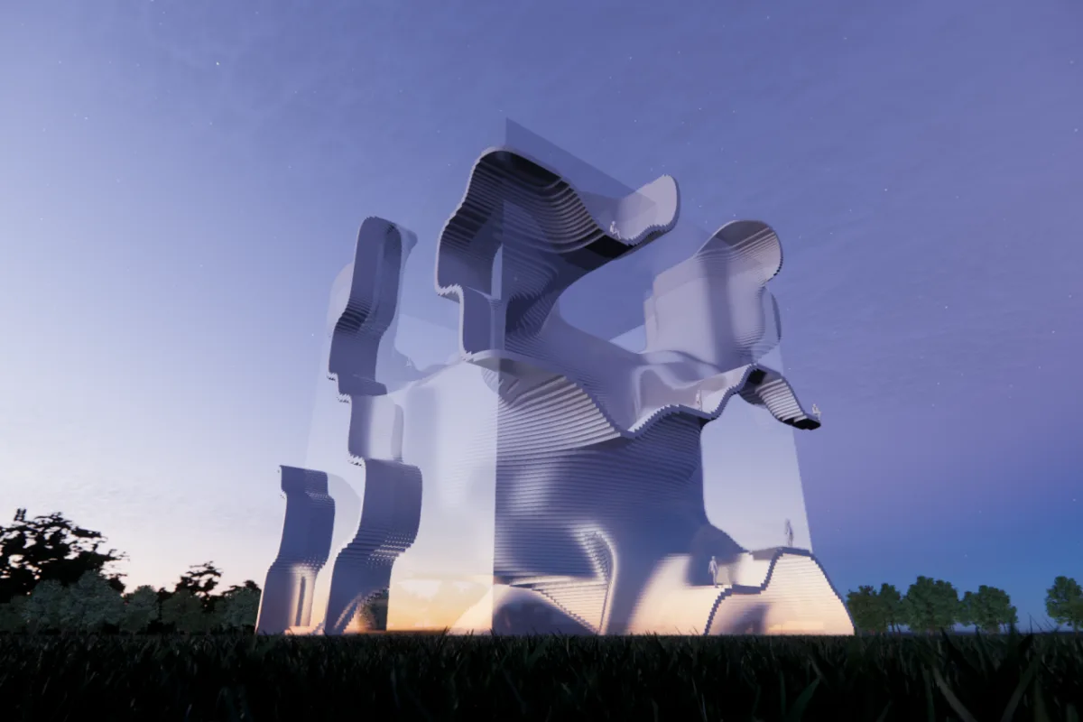 BIM建筑|5个获奖作品，全球最大元宇宙平台Decentraland建筑大赛 / CAA LAB