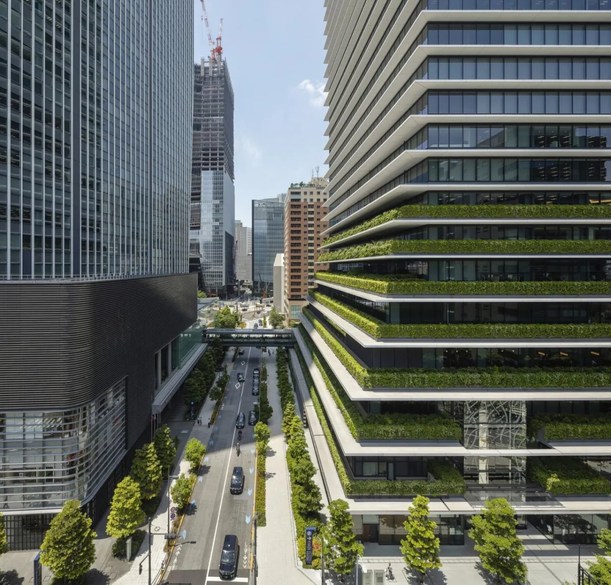 BIM建筑|东京最高区，虎之门之丘 / ingenhoven architects
