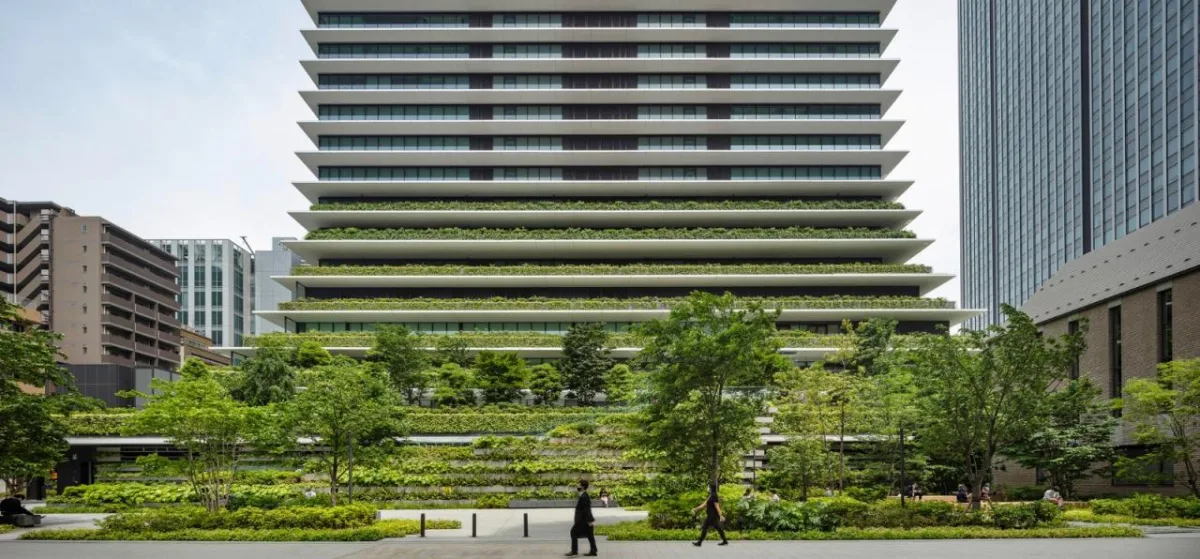 BIM建筑|东京最高区，虎之门之丘 / ingenhoven architects
