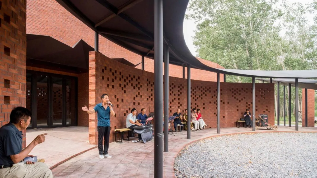 BIM建筑|云寨村社区活动中心 / 清华大学建筑设计研究院