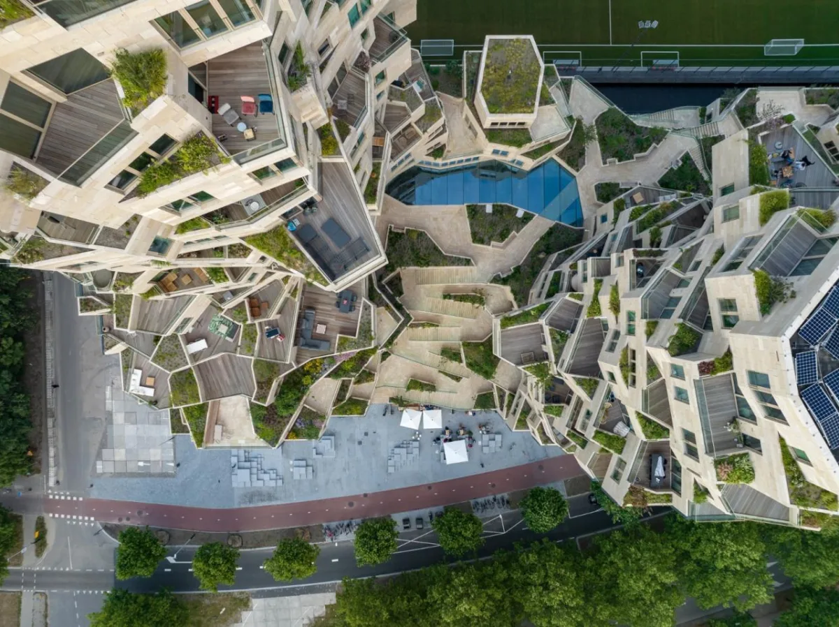 BIM建筑|“山谷”塔楼群 / MVRDV