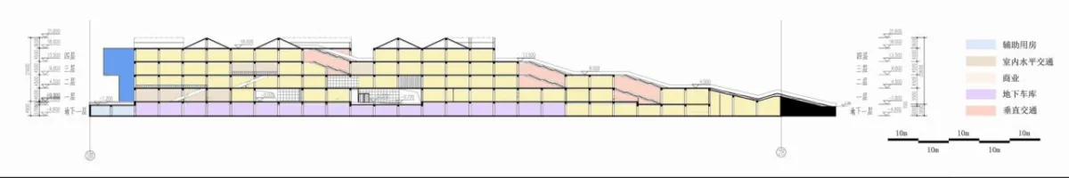 BIM建筑|古典之鱼——沁水杏河商业带 / 宽建筑 & 北京城建设计发展集团