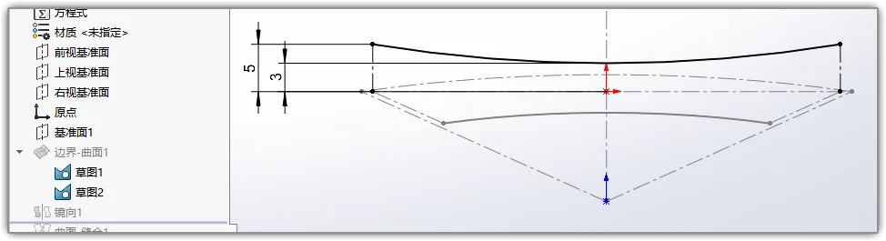 BIM问答|Solidworks曲面怎么画？Solidworks曲面实例：一种曲面几何网