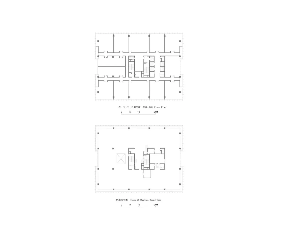 BIM建筑|高铁新城商务新地标·芯光大厦 / 简和建筑