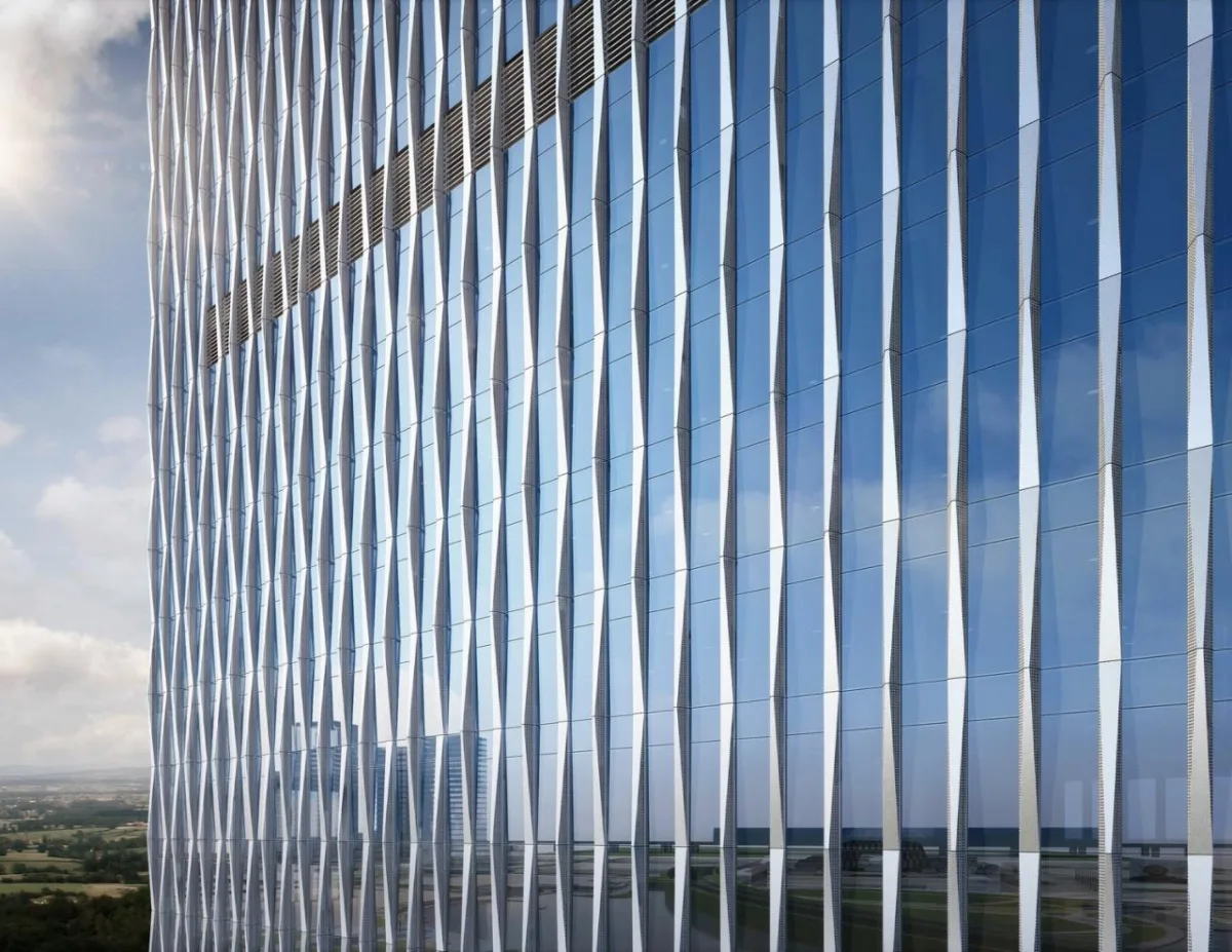 BIM建筑|高铁新城商务新地标·芯光大厦 / 简和建筑