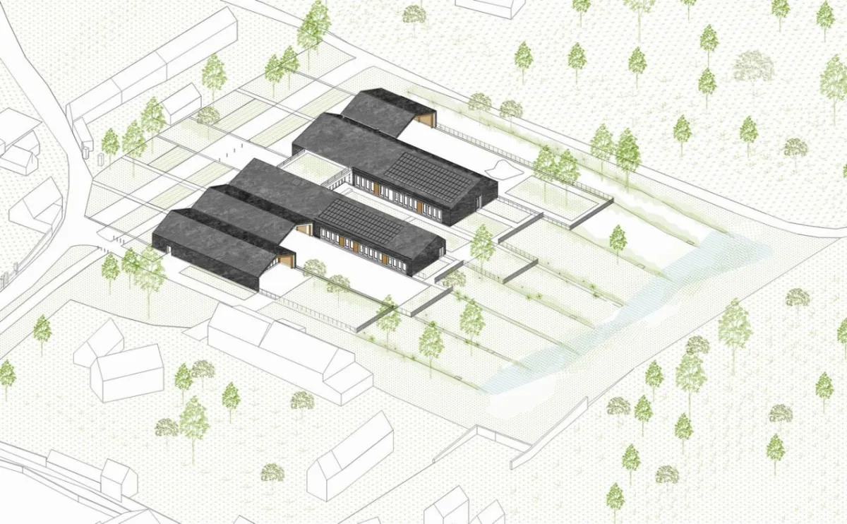 BIM建筑|Les Coteaux Fleuris 学校 / HEMAA Architectes + Hesters Oyon