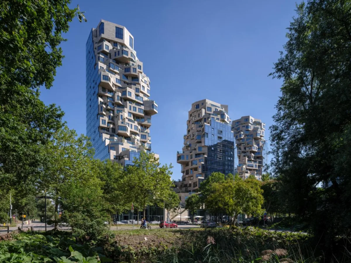 BIM建筑|“山谷”塔楼群 / MVRDV