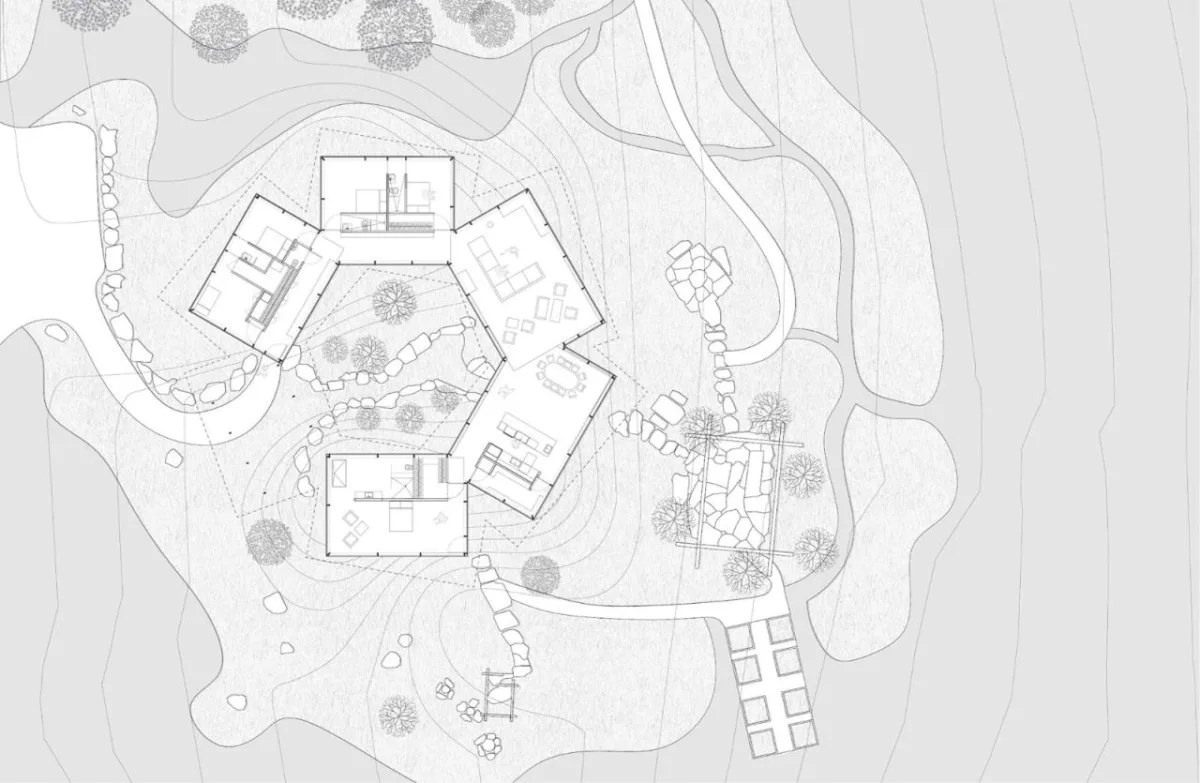 BIM建筑|花之家 / NO ARCHITECTURE