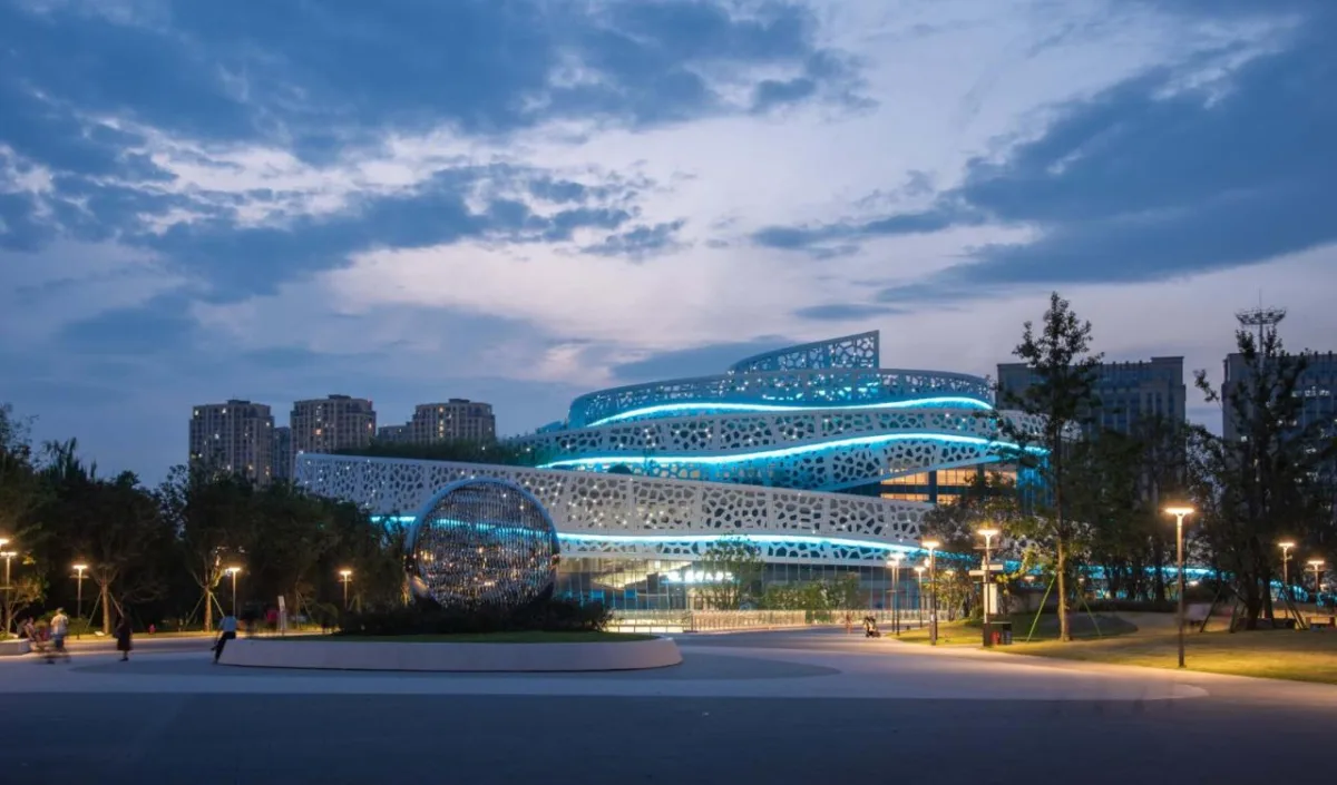 BIM建筑|杭州运河中央公园（二期）/ 浙江省建筑设计研究院