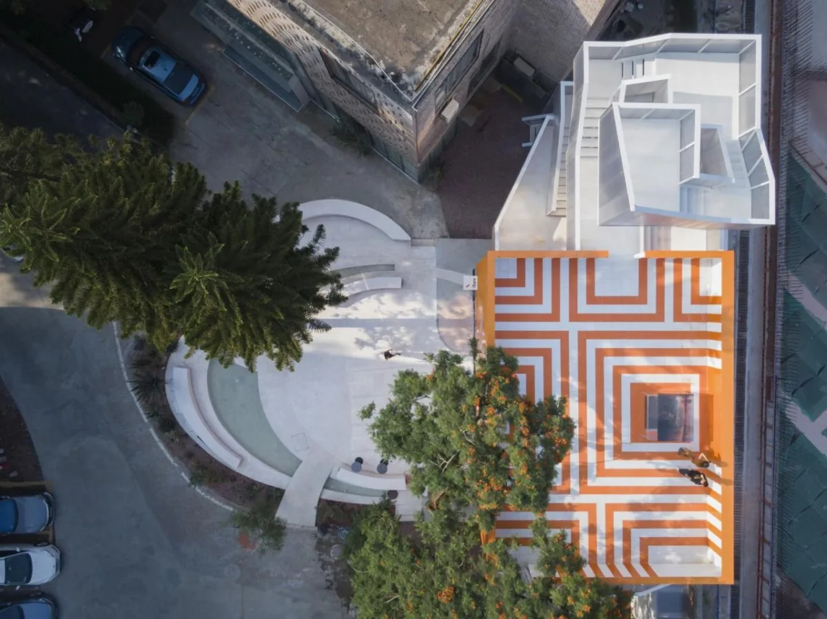 BIM建筑|工业遗址世界里的橙色糖果-未来社HOUSE / Wutopia Lab