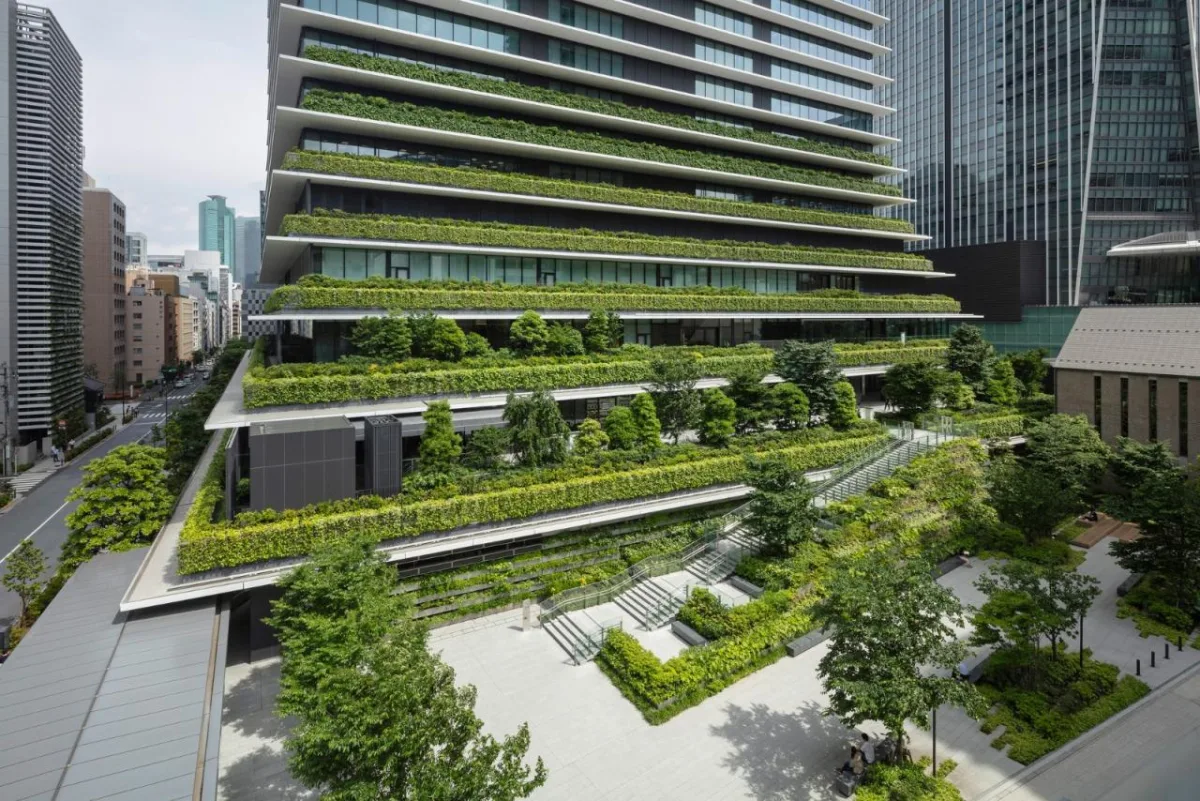 BIM建筑|东京最高区，虎之门之丘 / ingenhoven architects