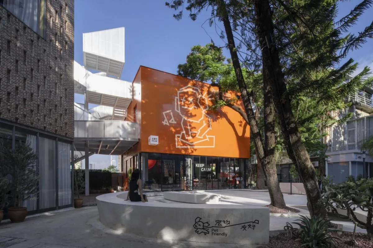 BIM建筑|工业遗址世界里的橙色糖果-未来社HOUSE / Wutopia Lab